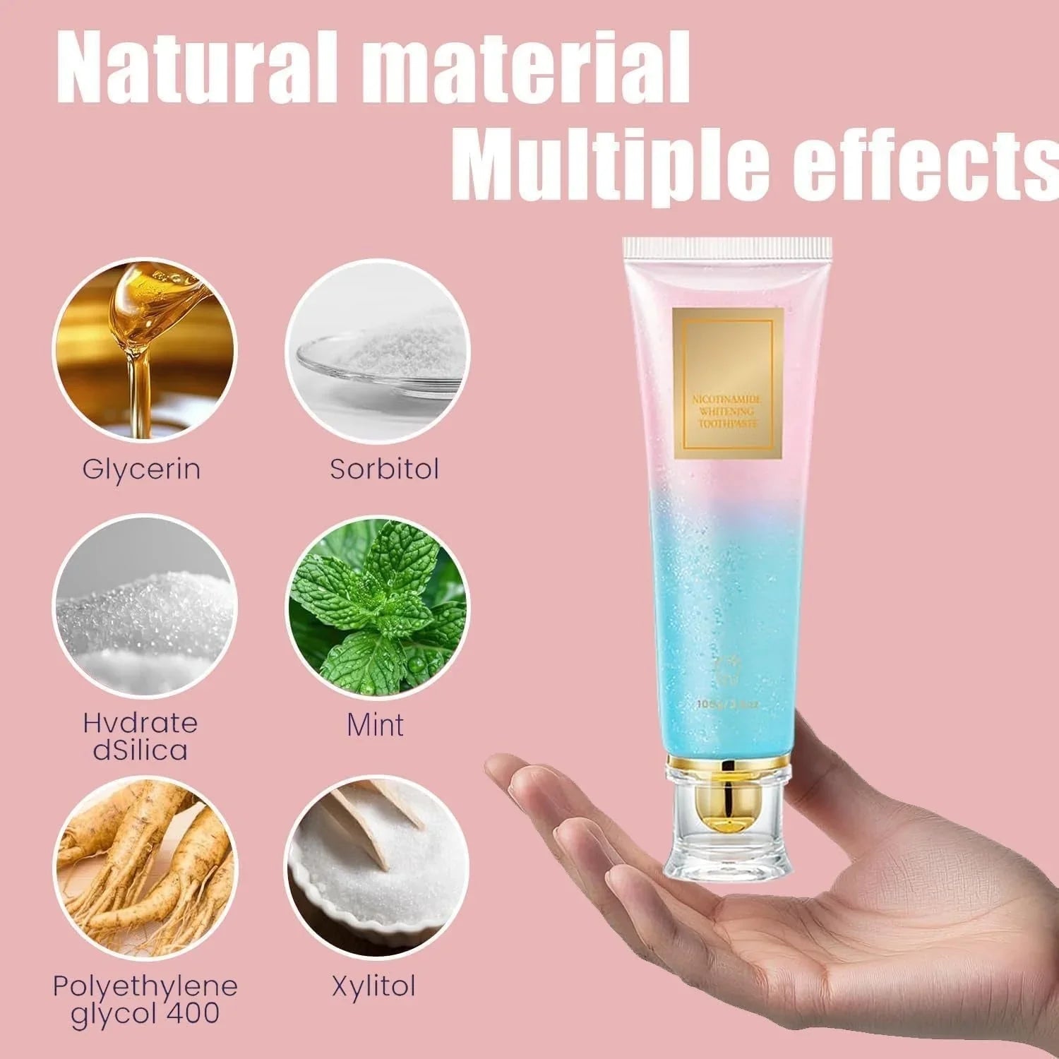 Nicotinamide Whitening Toothpaste 🦷✨💖 Zee Mart