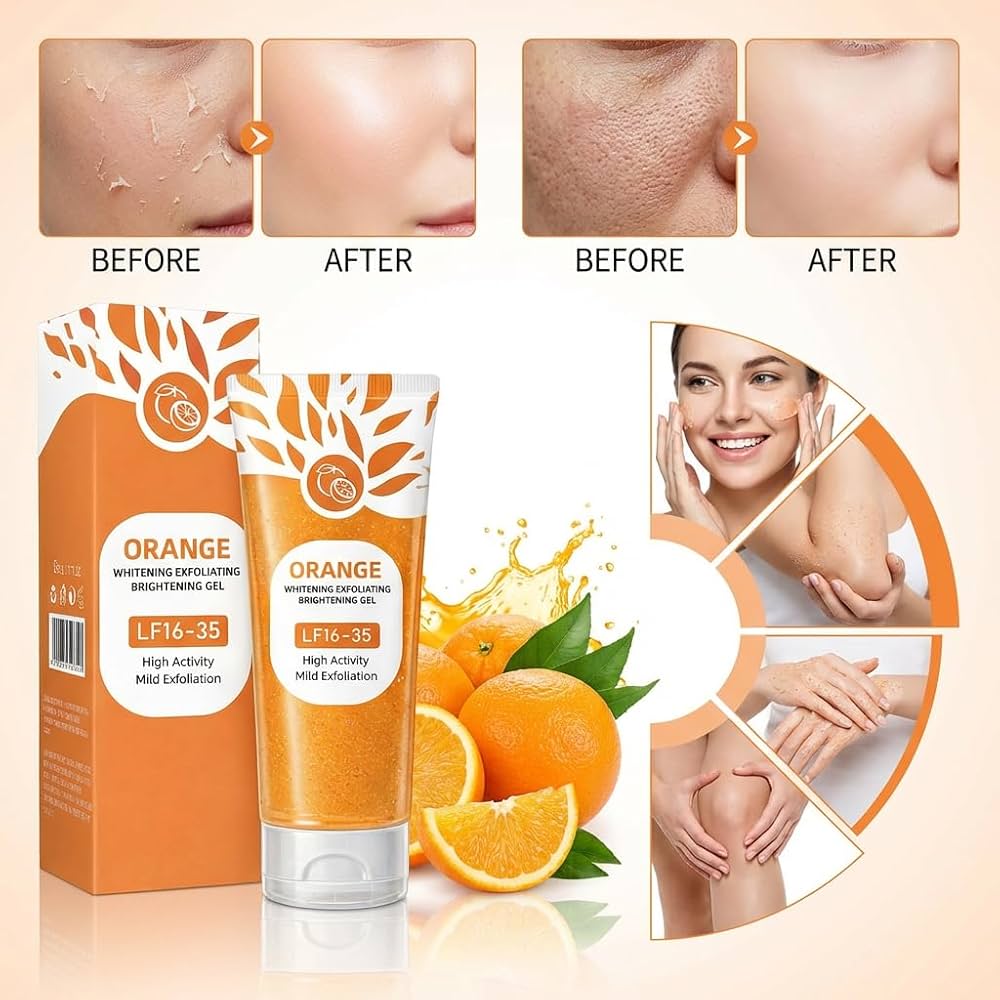 🍊 Orange Brightening Gel ✨ ORIGNAL Zee Mart