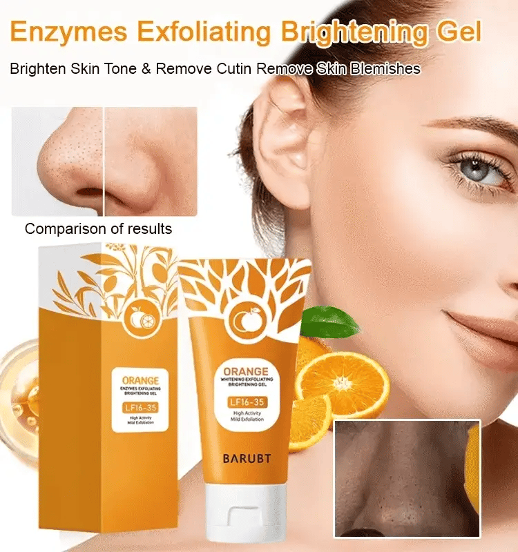 🍊 Orange Brightening Gel ✨ ORIGNAL Zee Mart